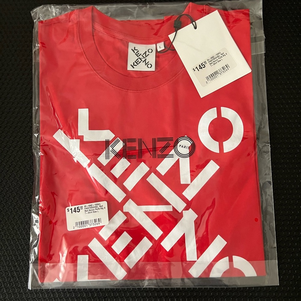 Kenzo tee shirt red